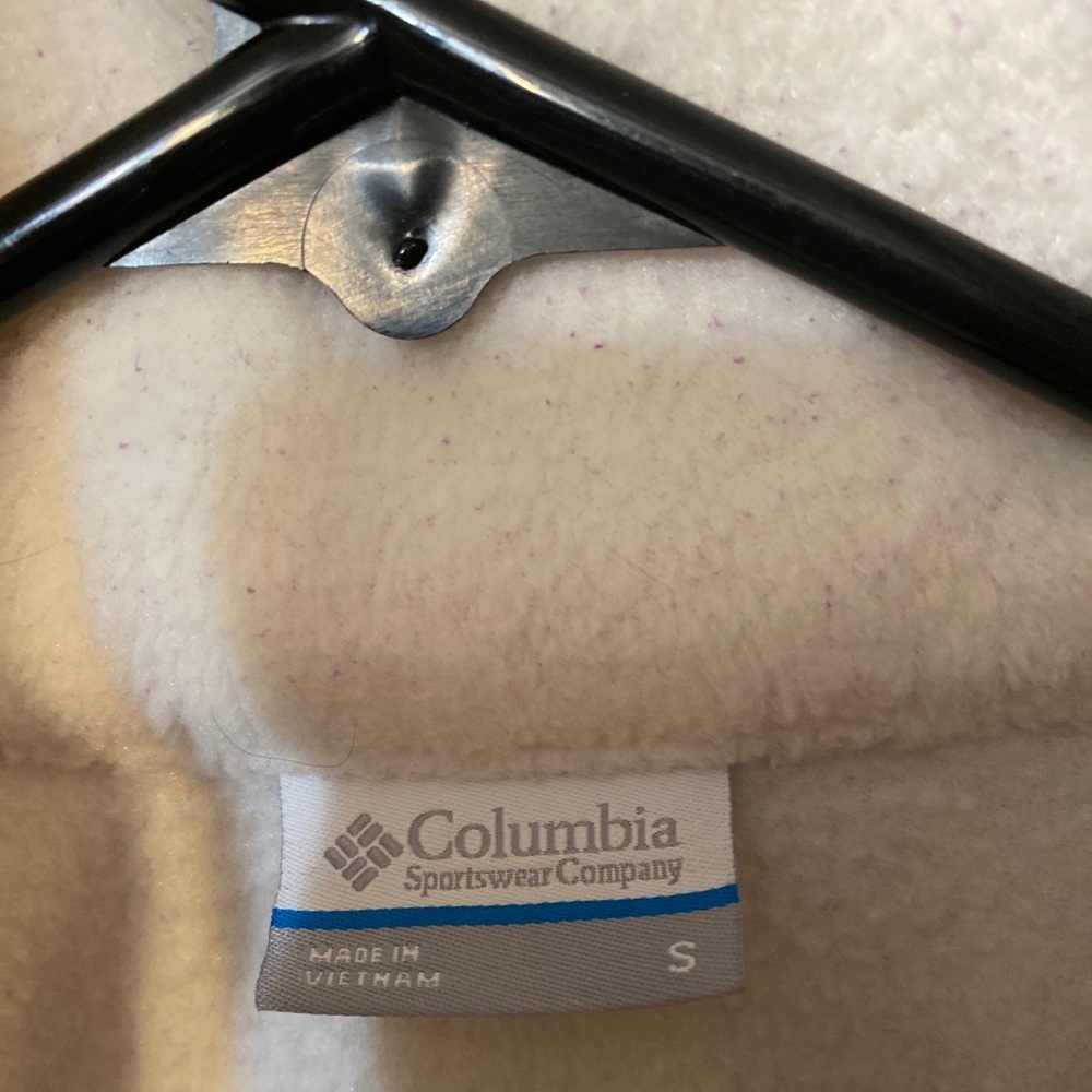 White Columbia Zip-up